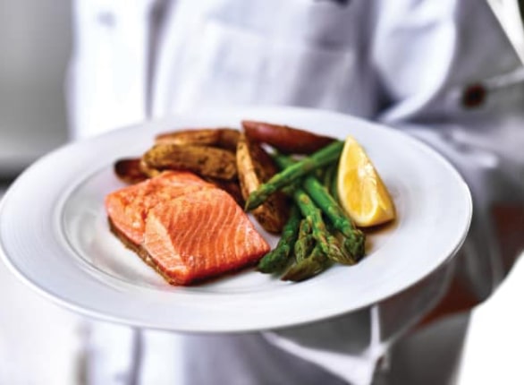 Riverwalk Estates salmon dish